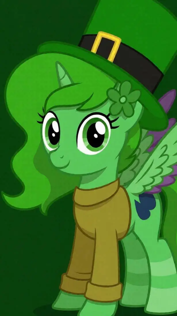 ai character: Lucky background