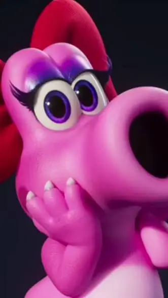 ai character: Birdo background