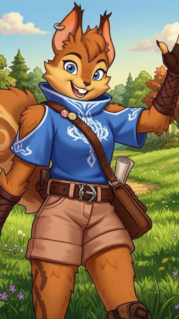 ai character: Addison  background