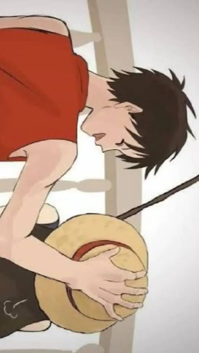 ai character: luffy x yn background