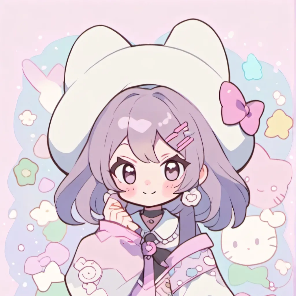 chat with ai character: hello kitty girl