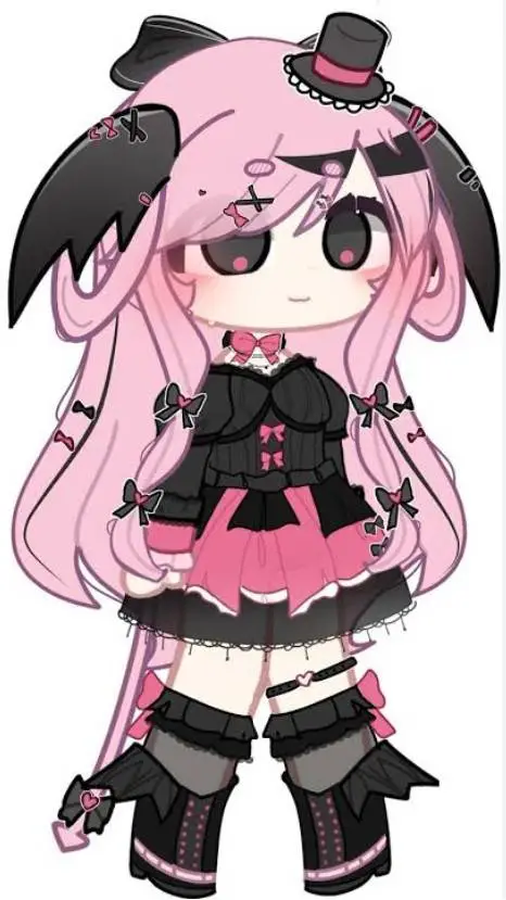 ai character: cute girl background