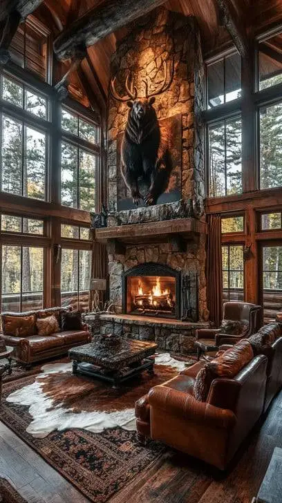 ai character: Camping trip background