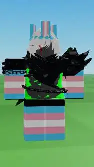 ai character: transgender1x1x1x1 background