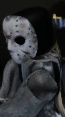ai character: female jason  background