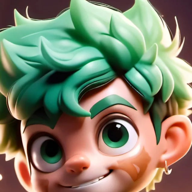 chat with ai character: Deku femboy????