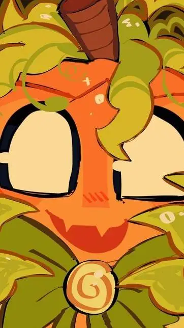 ai character: pumkinberry background