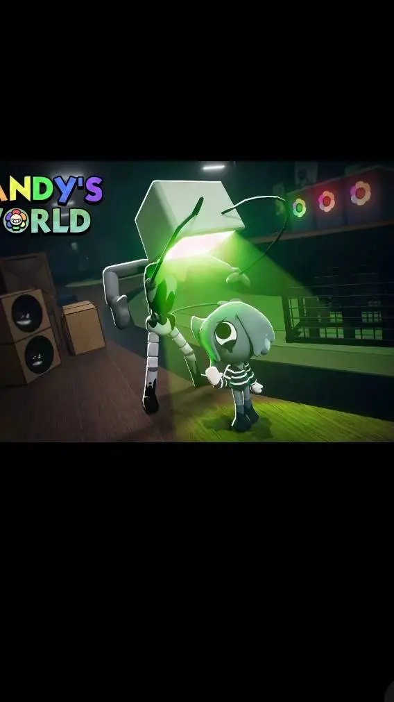 ai character: VEE/blot background