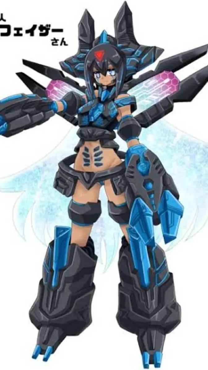 ai character: Terraphaser chan background