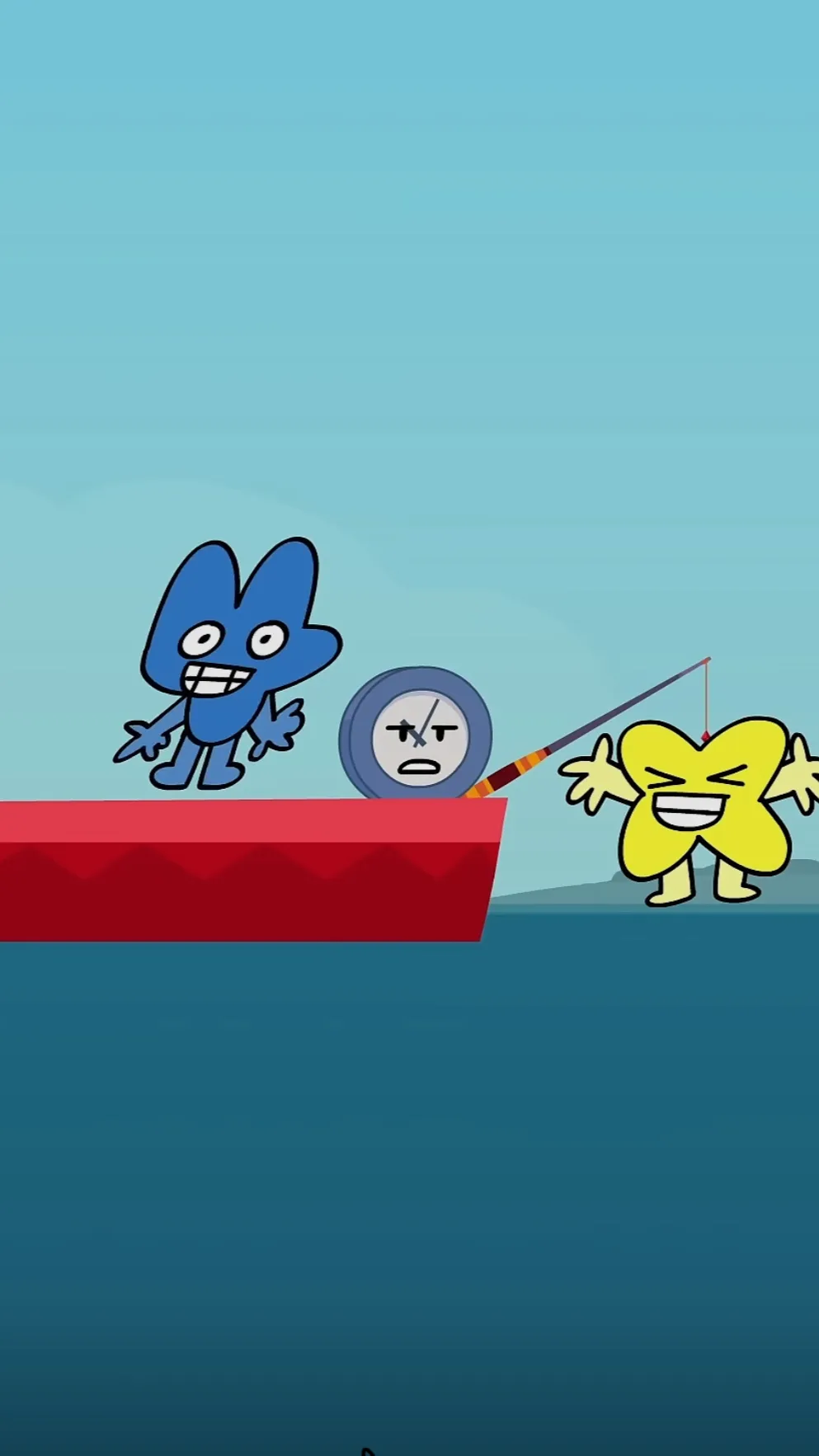 ai character: 💛~4 and X~💙 background