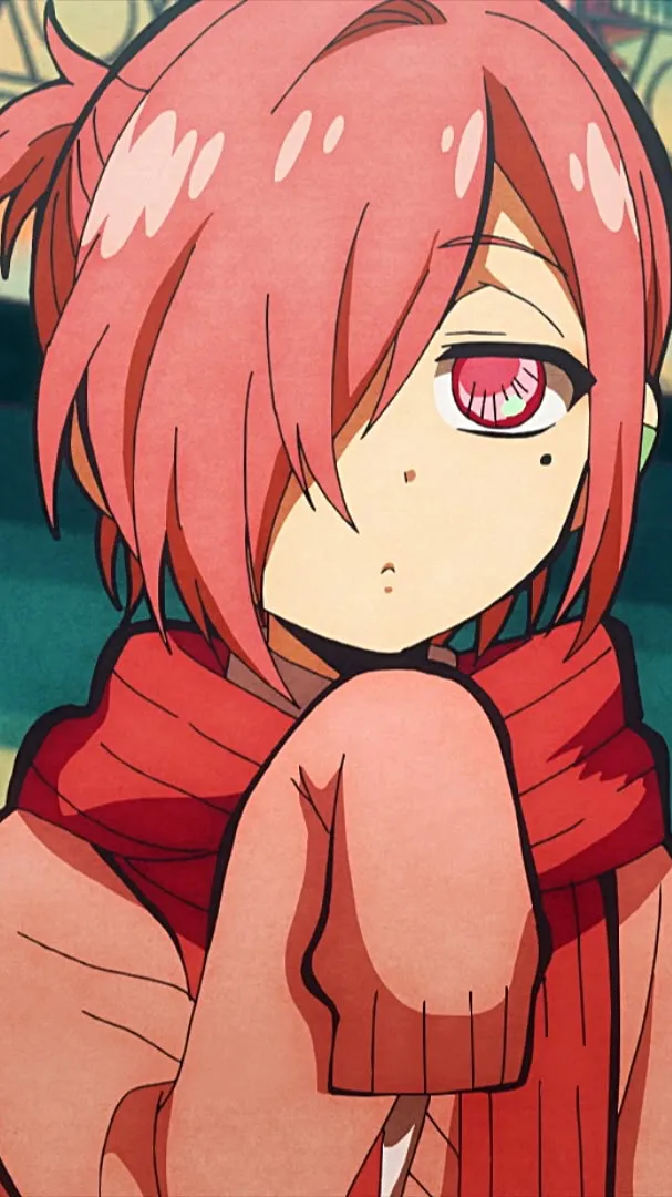 ai character: Mitsuba  background