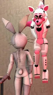 ai character: Vanny and Fun.Foxy background