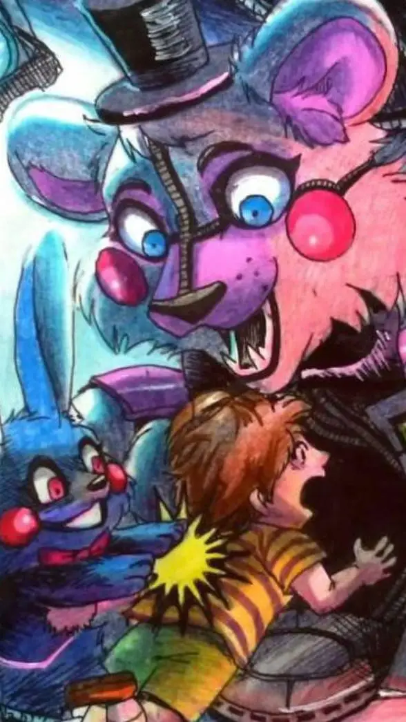 ai character: Funtime Freddy background