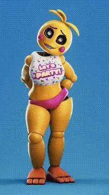 ai character: toy chica love  background