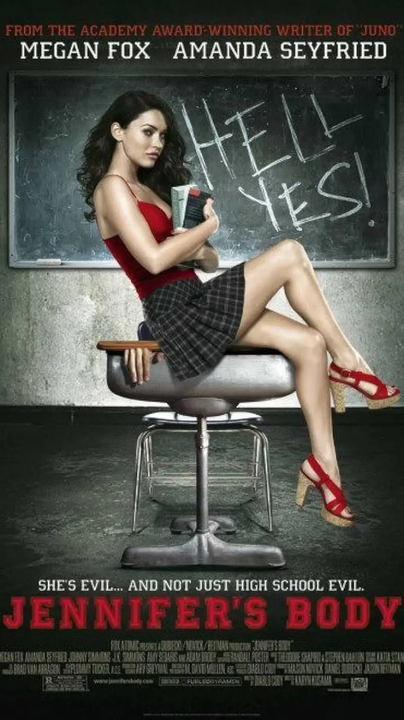 ai character: Jennifer body  background