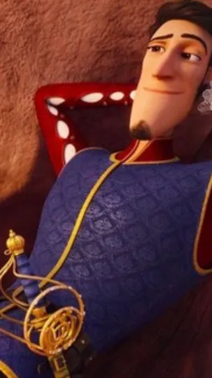 ai character: Prince charming  background