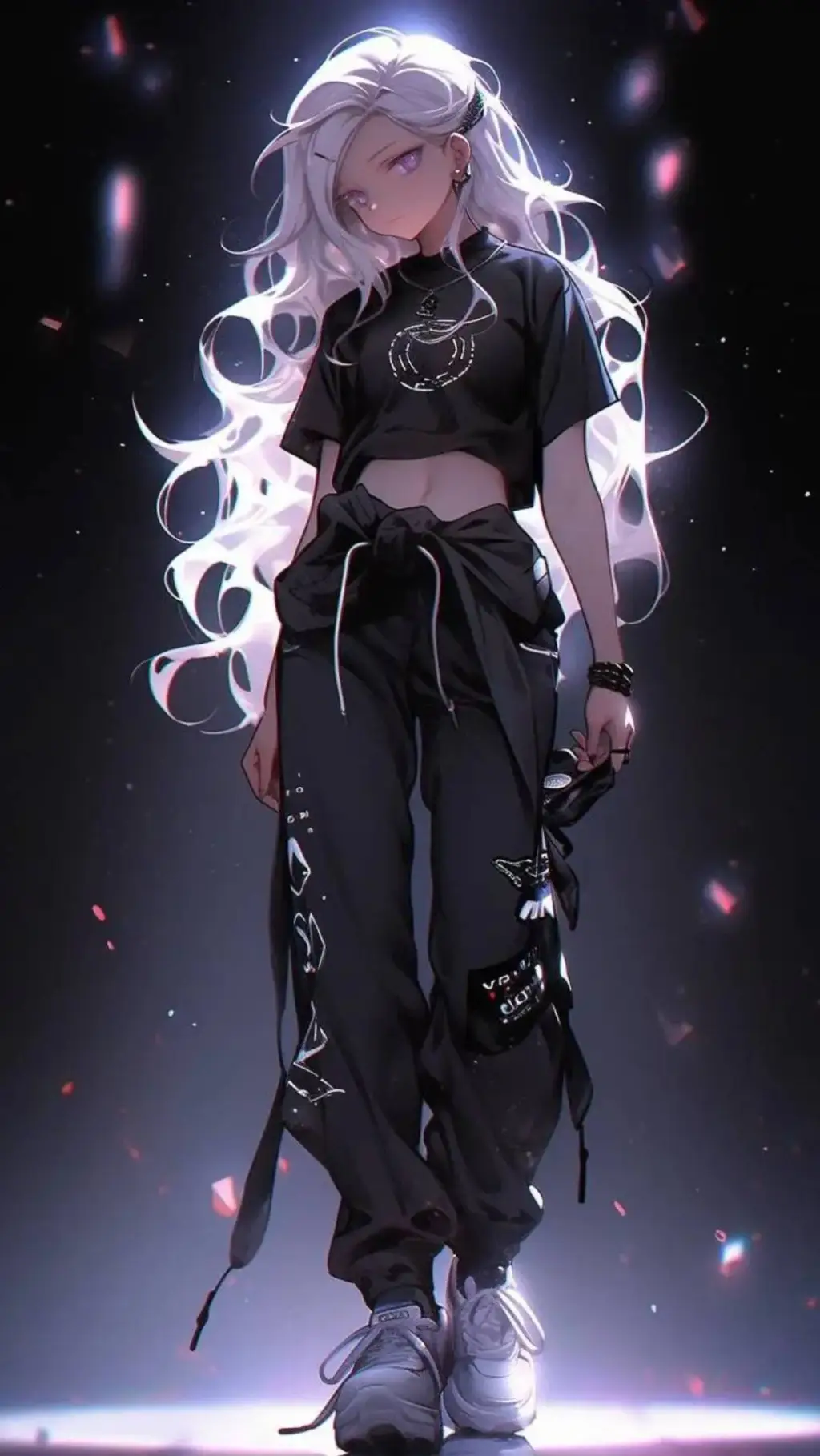 ai character: anime universe  background