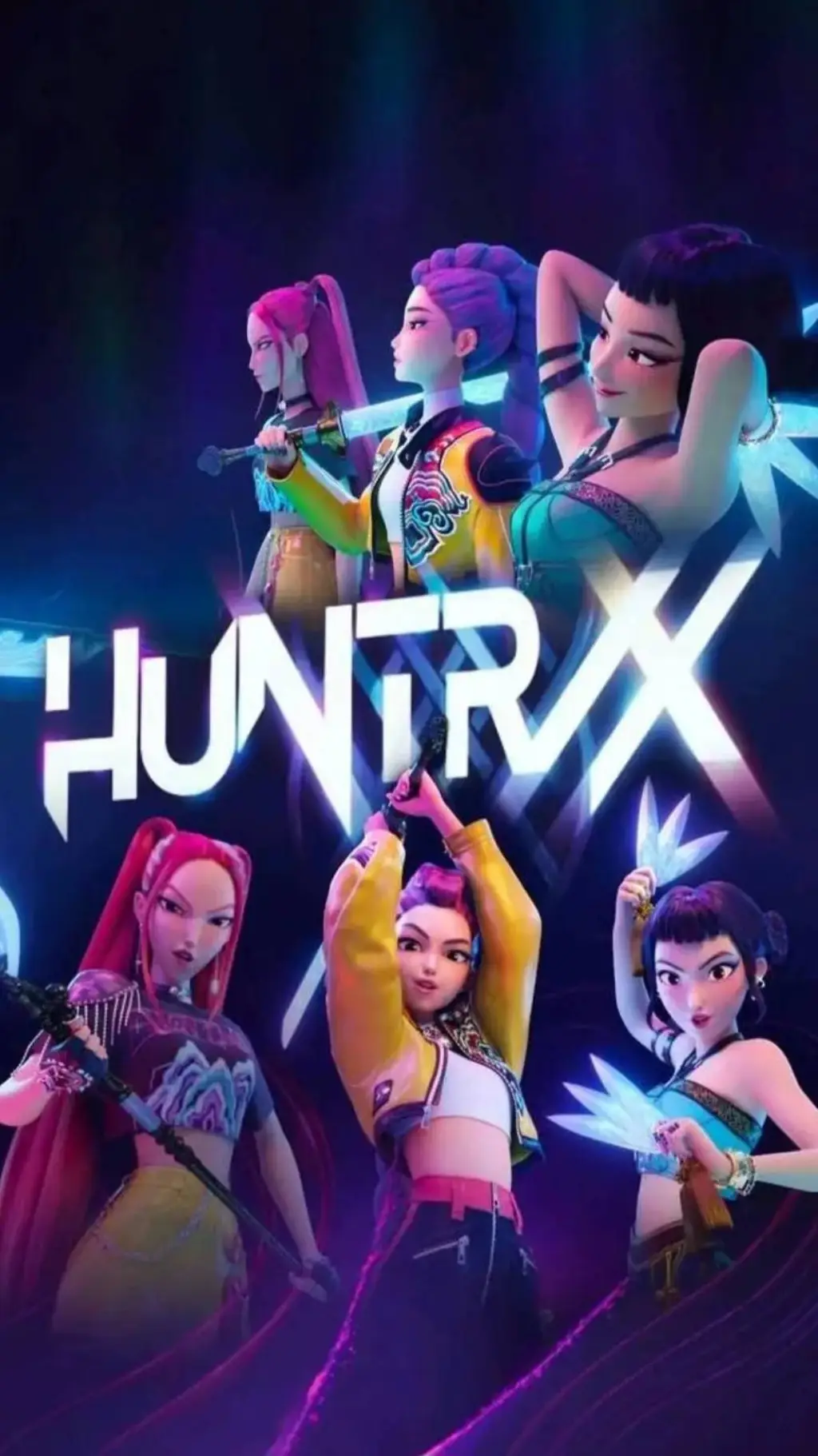 ai character: Huntrix background