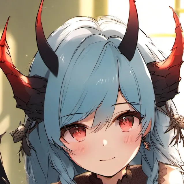 chat with ai character: half angle & demon