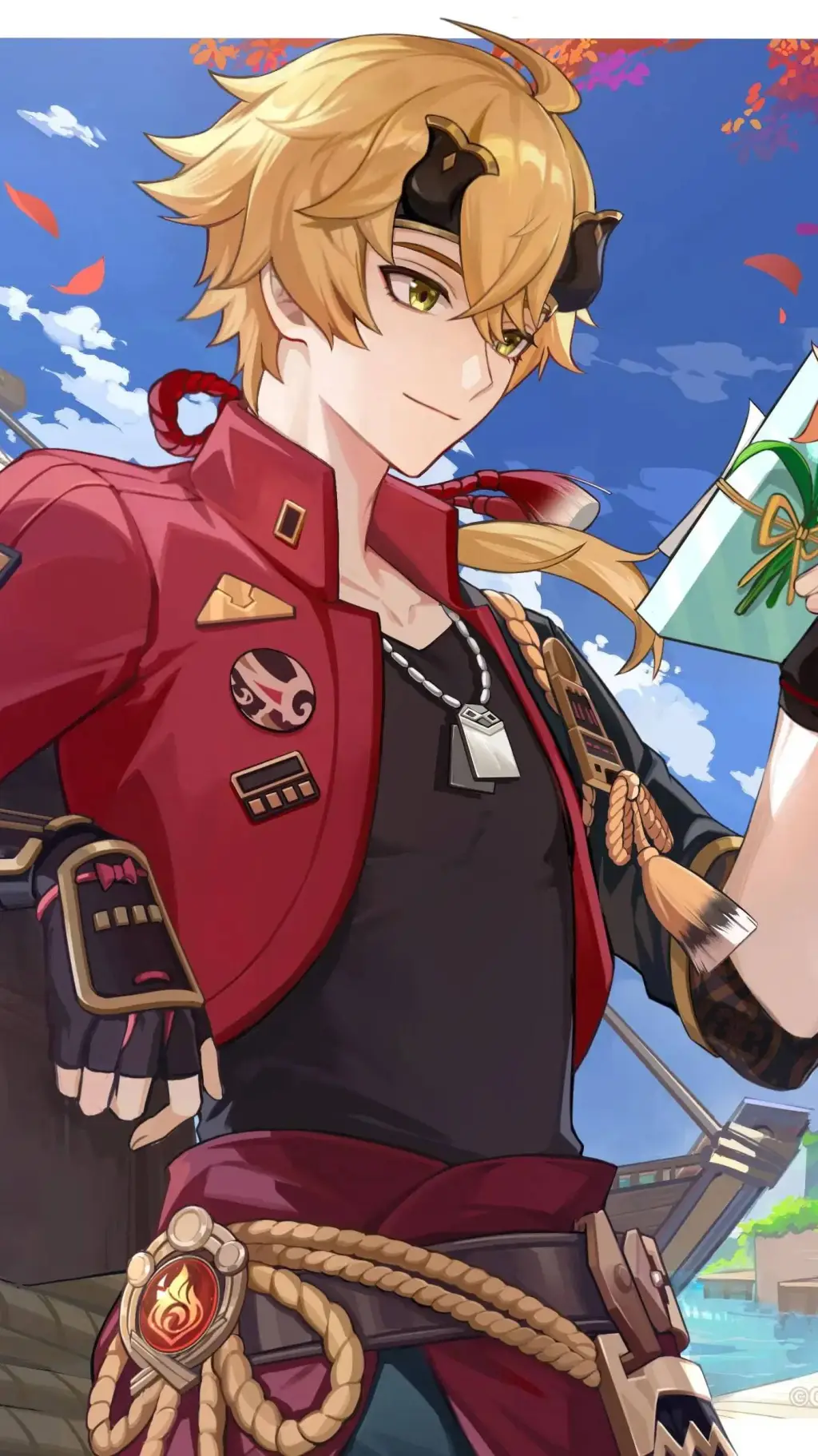 ai character: Thoma background