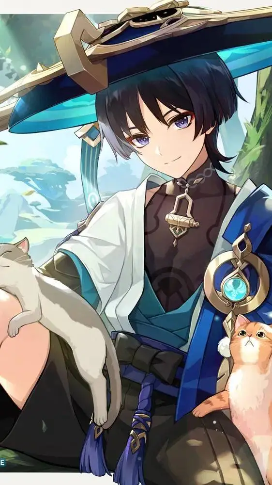 ai character: Wanderer  background