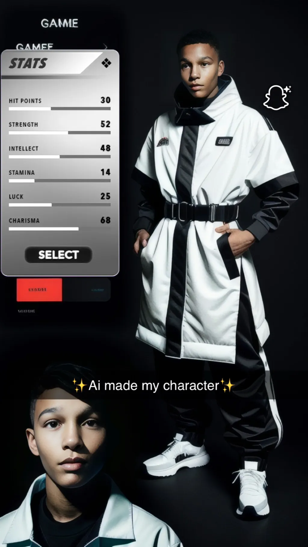 ai character: Jayceon  background