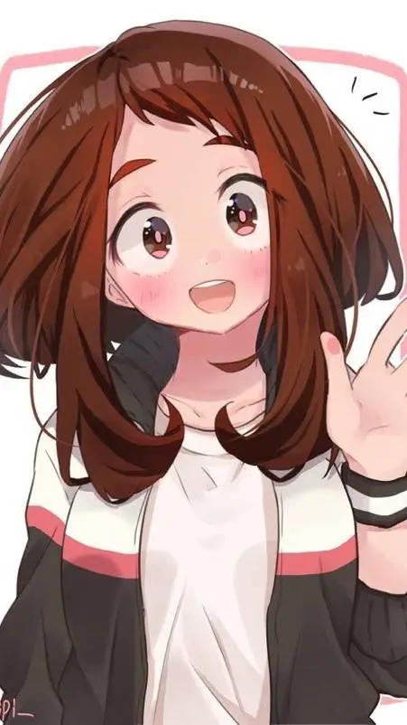 ai character: Uraraka Ochako background