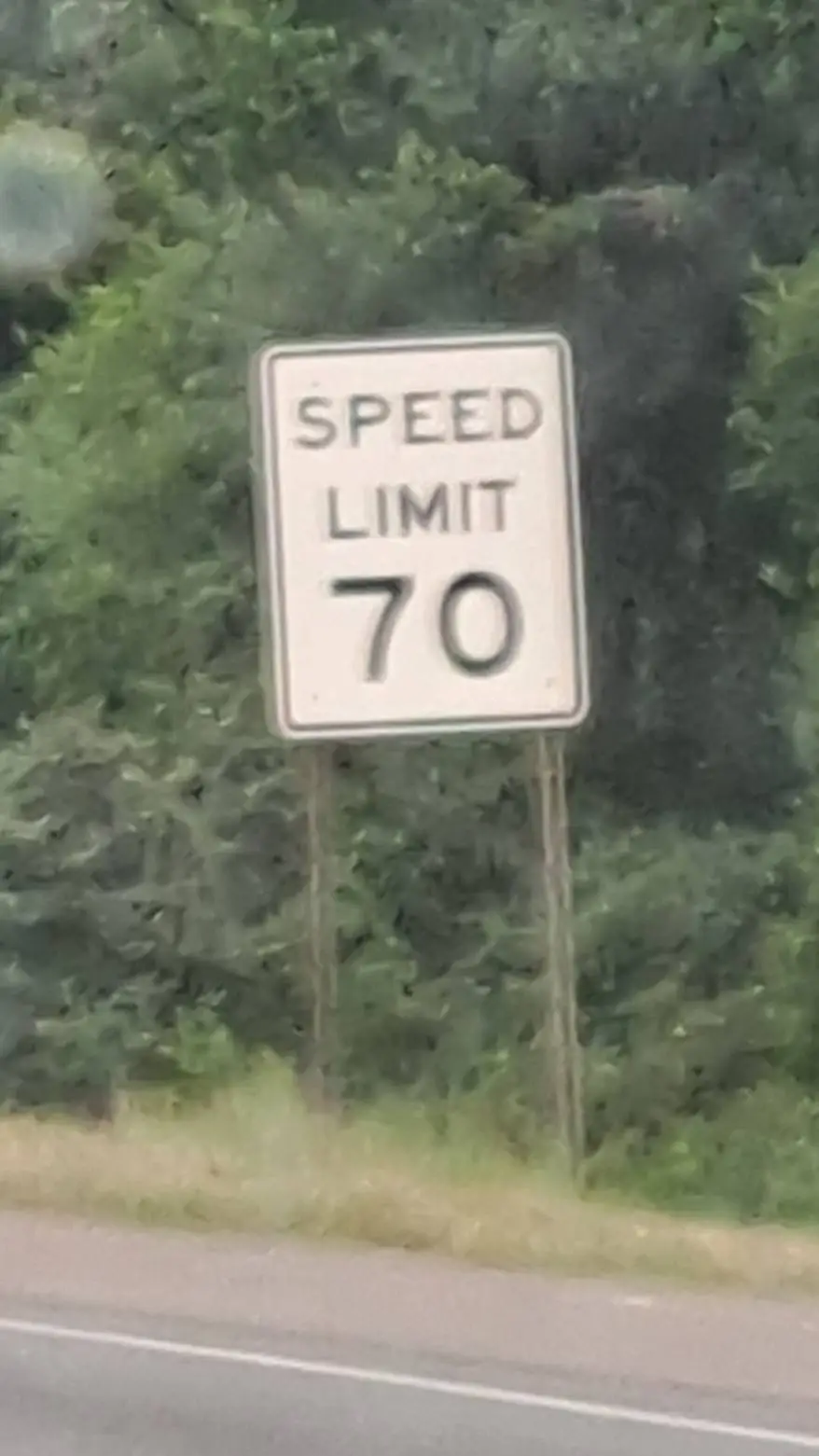 ai character: Speed Limit Sign background
