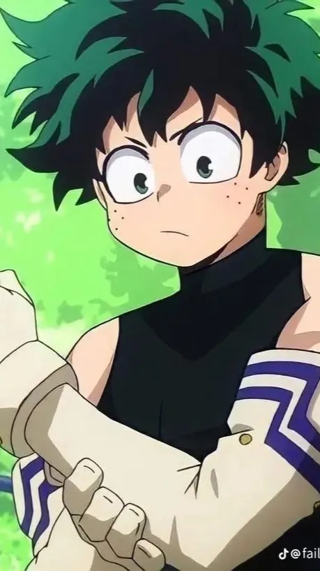 ai character: Deku background