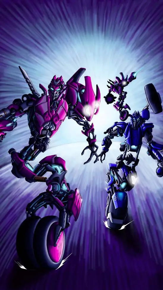 ai character: Arcee sisters background