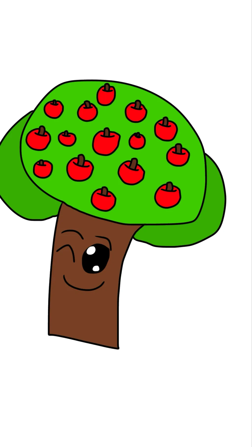 ai character: Mr.tree background