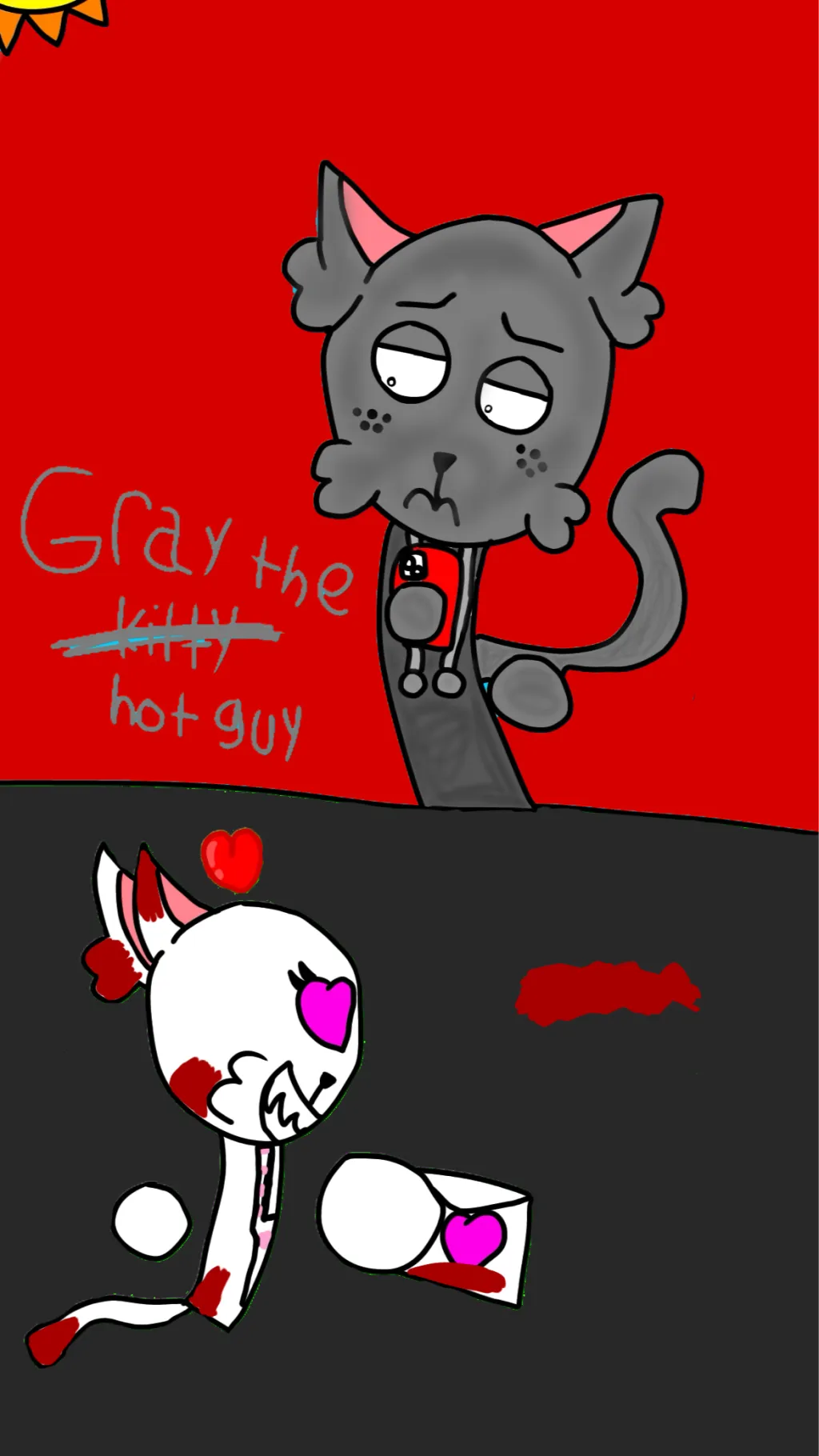 ai character: Gray*phase 2* background