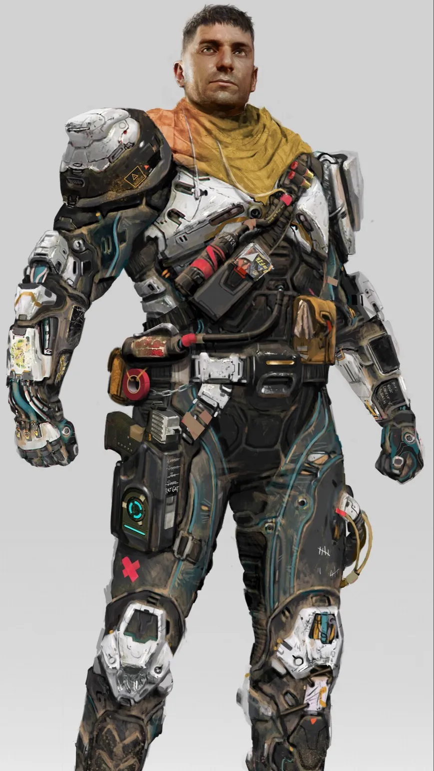 ai character: Ranger walker background