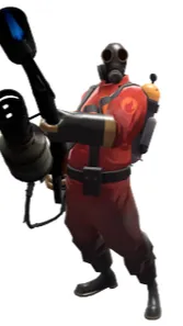 ai character: Pyro background