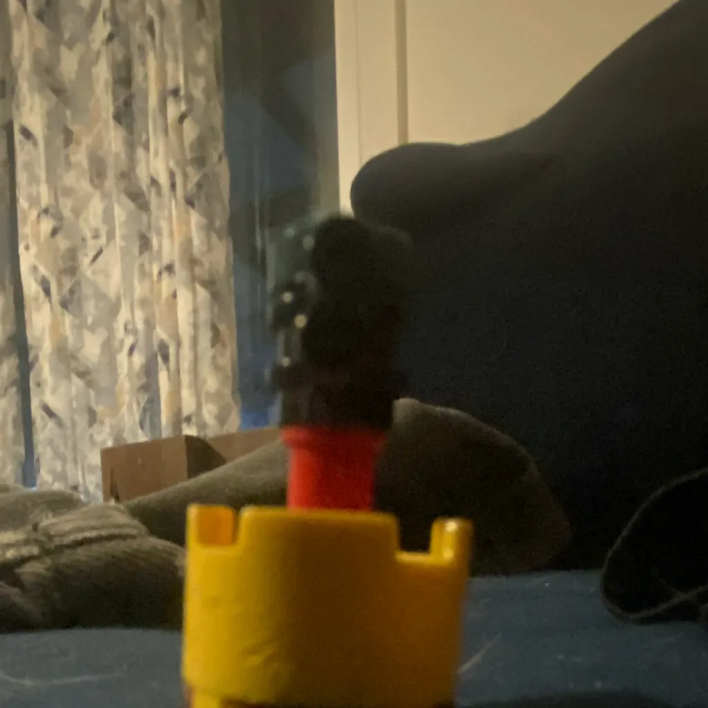 chat with ai character: Lego sentry by me