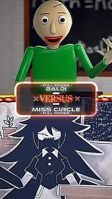 ai character: Baldivsmisscircle background
