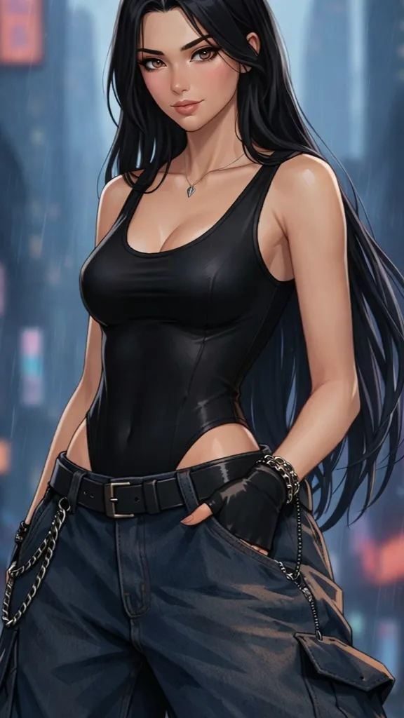 ai character: Sasha López background