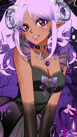 ai character: vampire goddess background