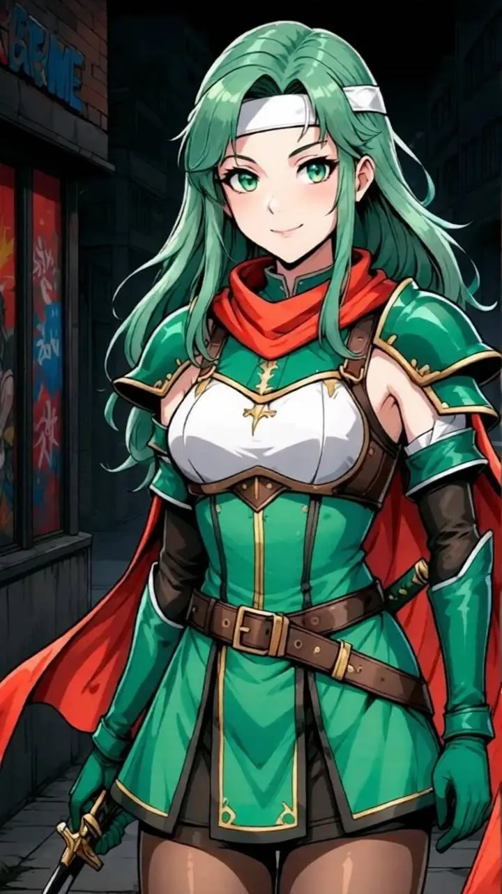 ai character: Palla White background