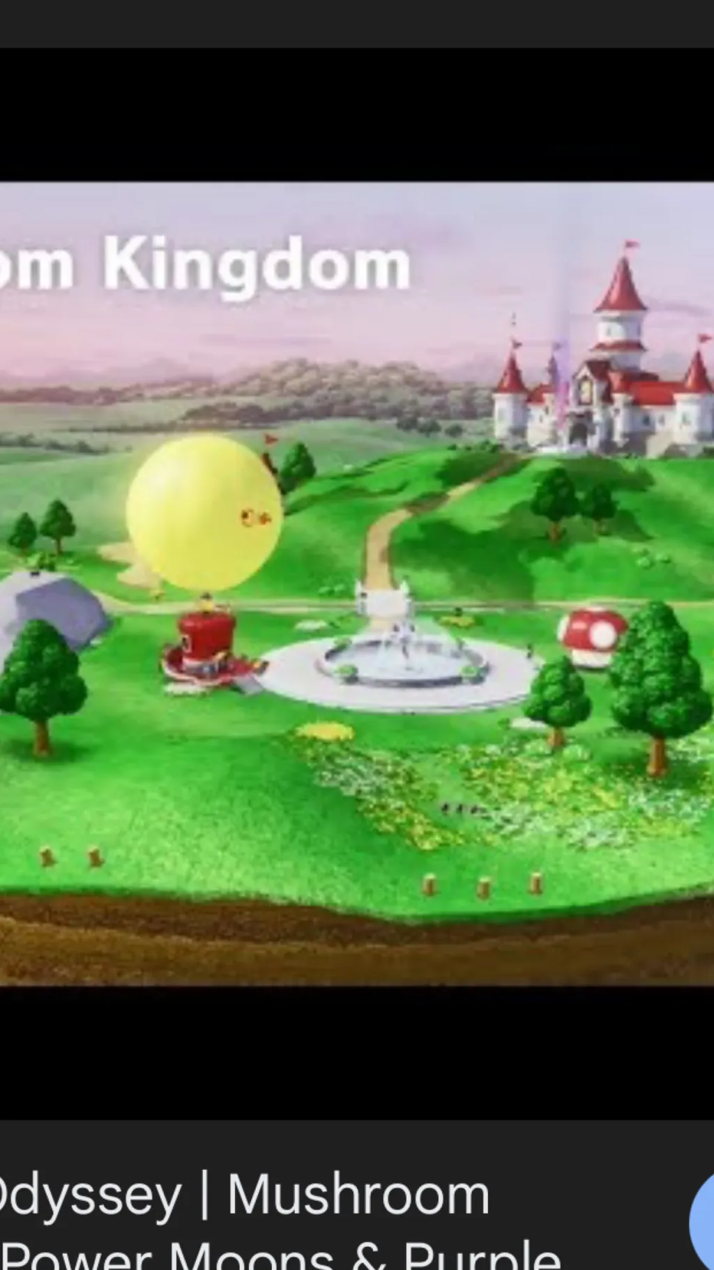 ai character: Mushroom kingdom  background