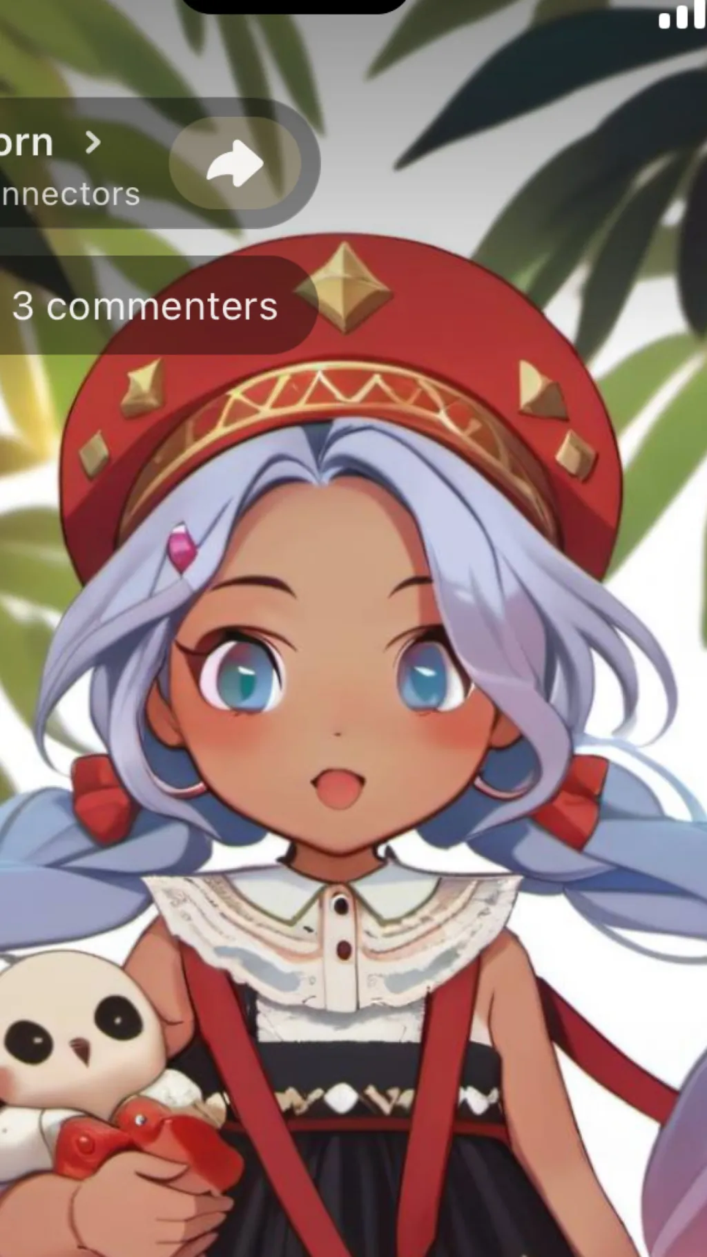 ai character: Lily background