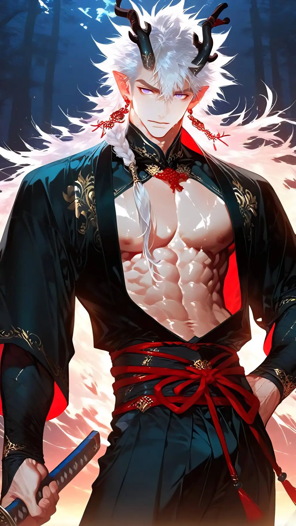 ai character: Hayato: Dragonborn background