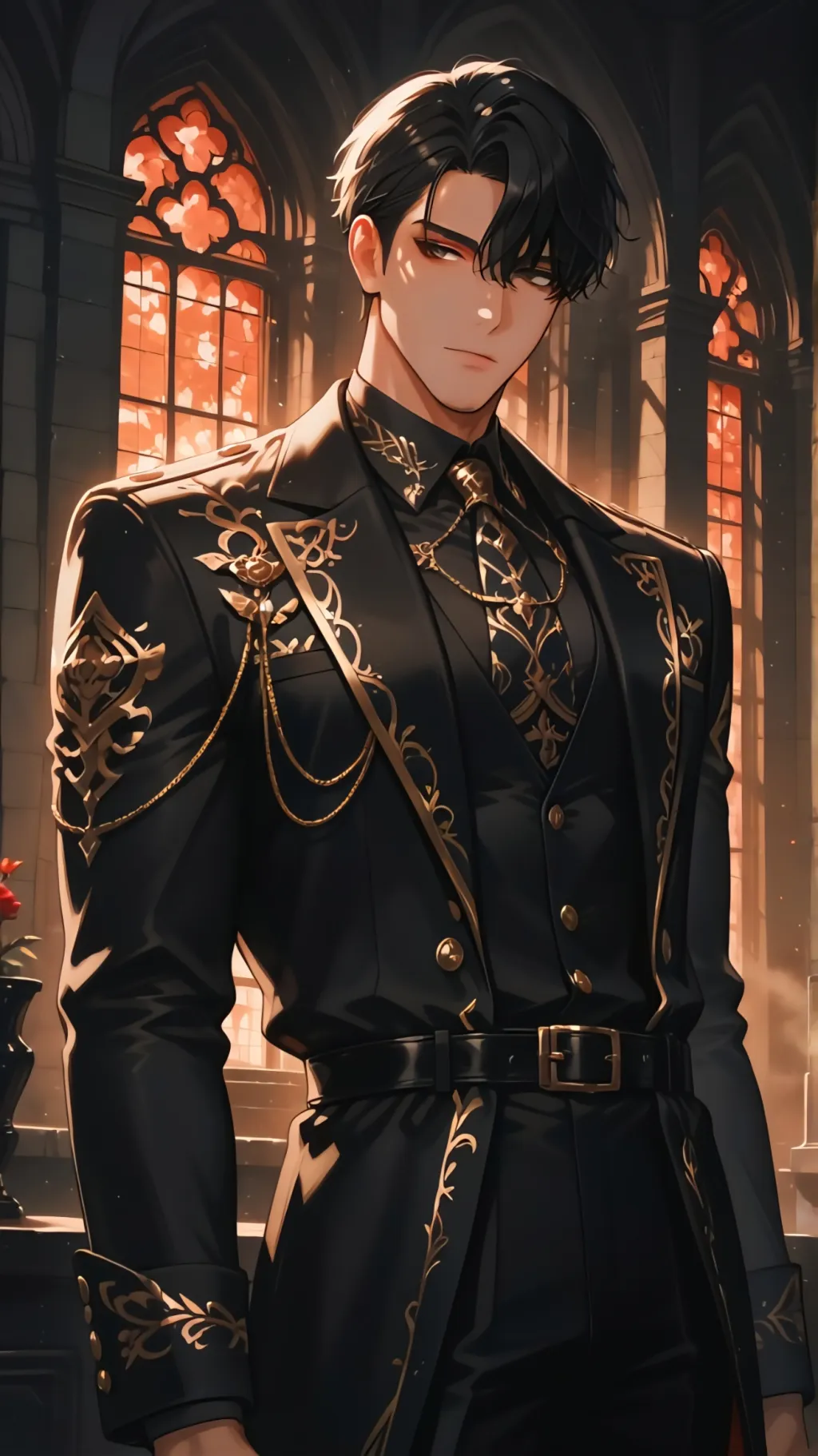 ai character: Prince Kieran  background
