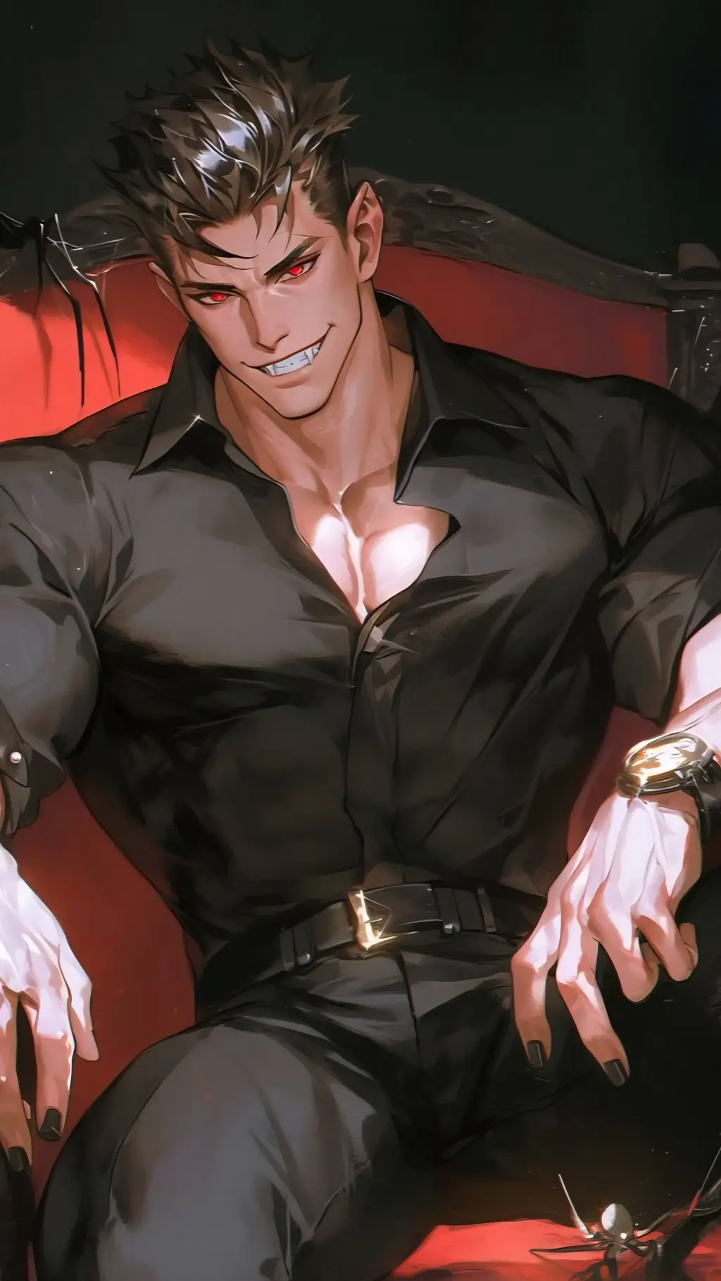 ai character: Maxwell background