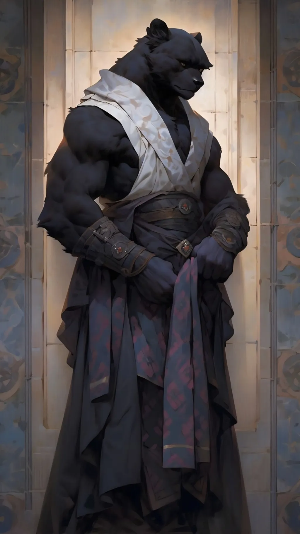 ai character: Ursak background