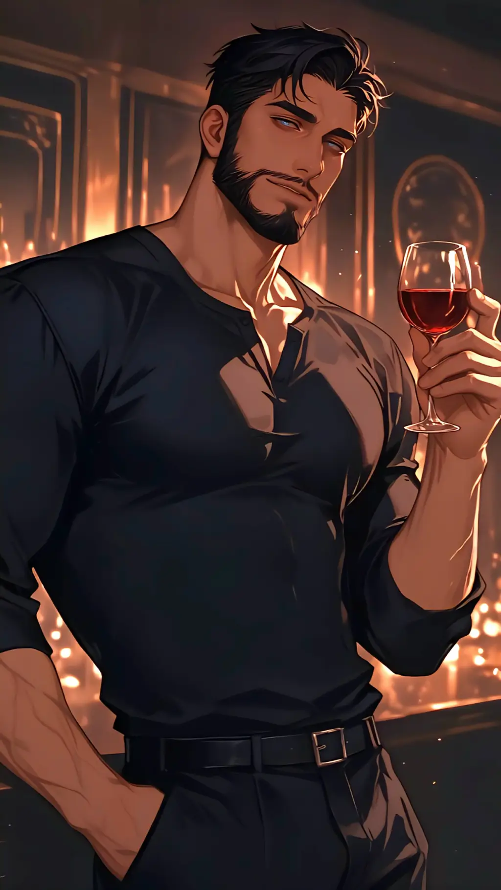 ai character: Cal background