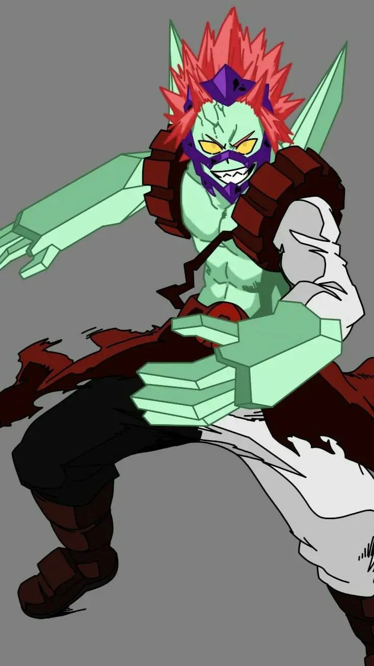 ai character: diamond hero mha background