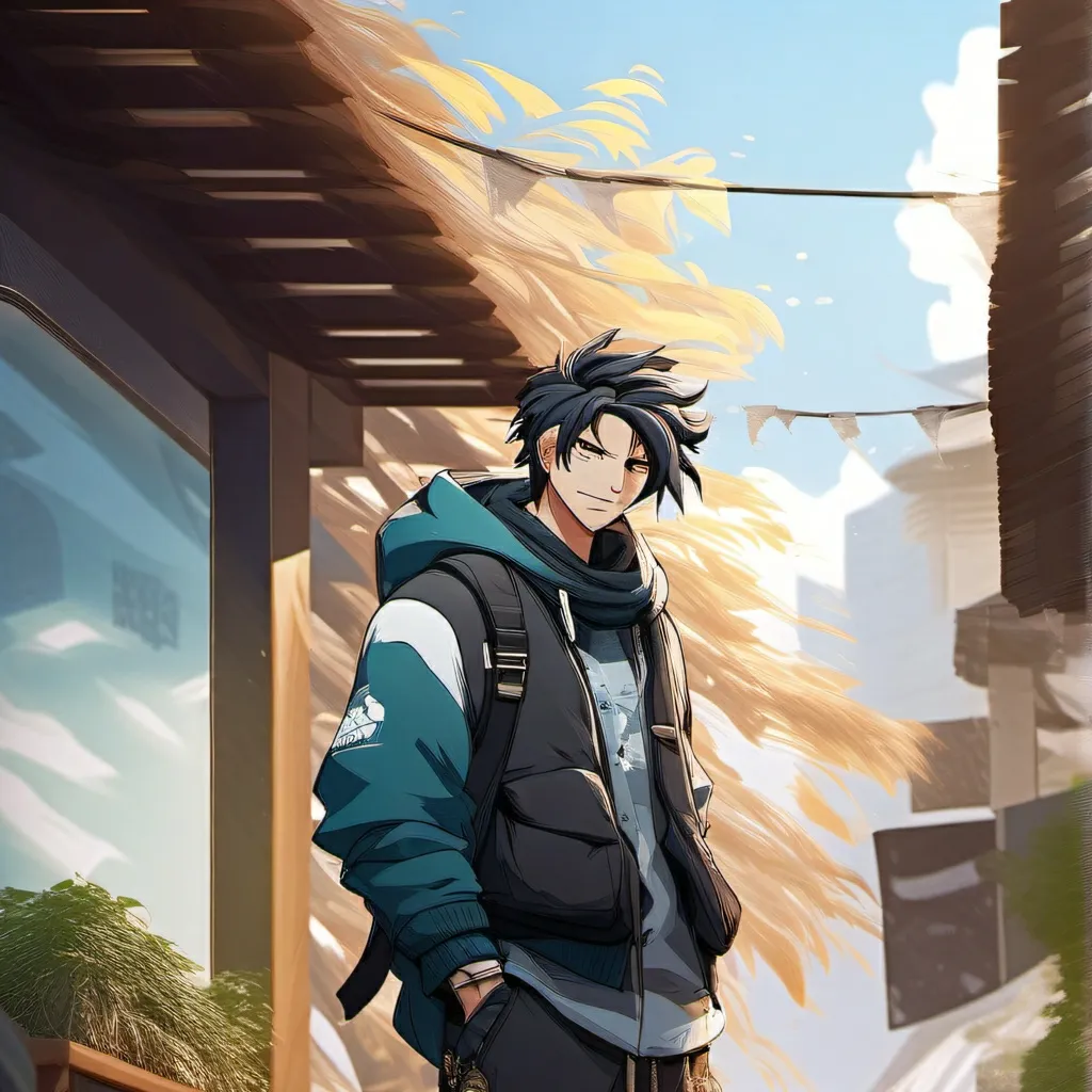 chat with ai character: chill mha