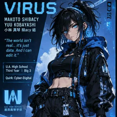 chat with ai character: MHA virus