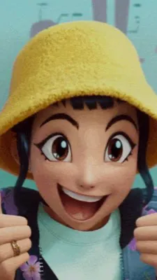 ai character: Zoey  background